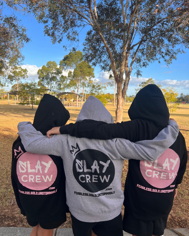 Slay Crew Grey Hoodie