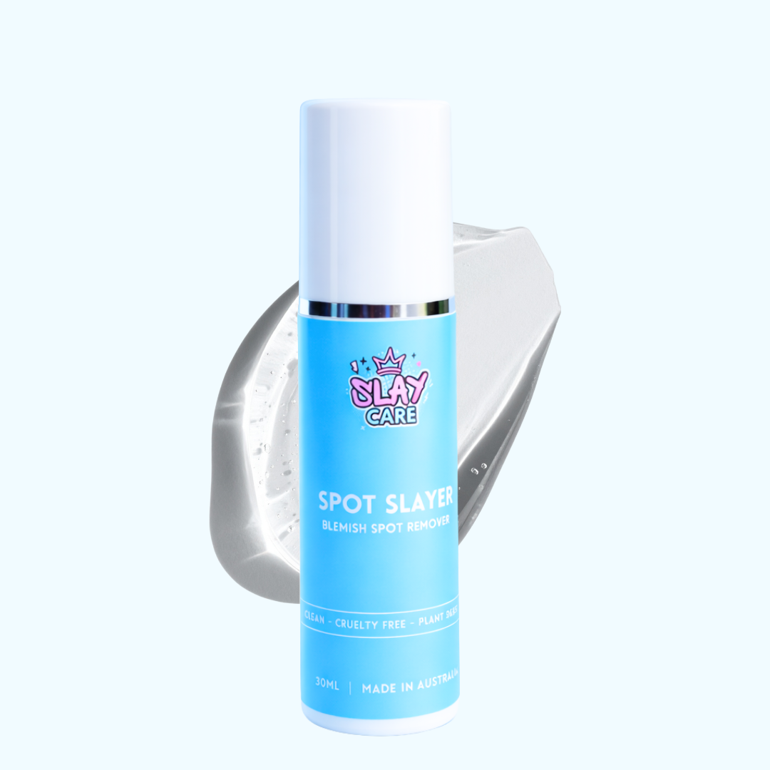 Alt text: SlayCare Spot Slayer acne treatment for teen skin in Australia helping reduce pimples and redness